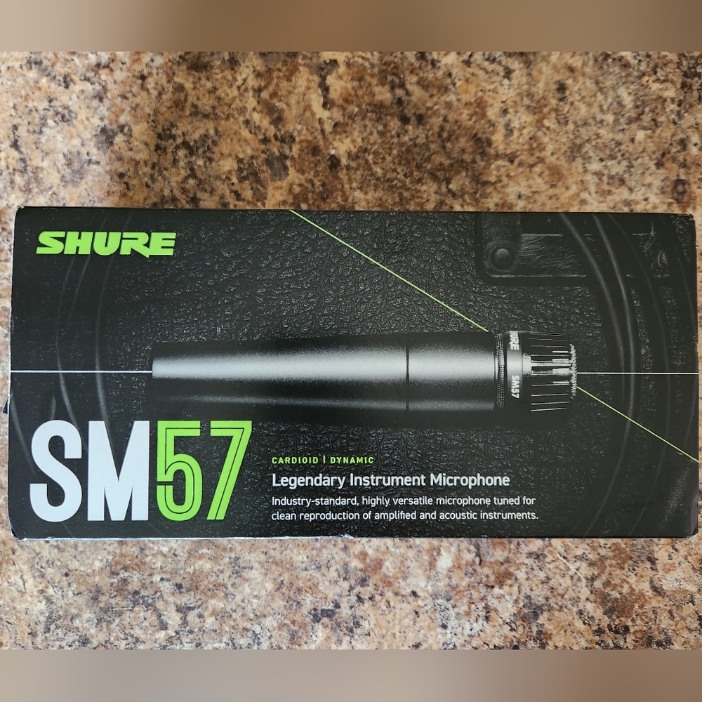 Shure SM57 Black Dynamic Microphone